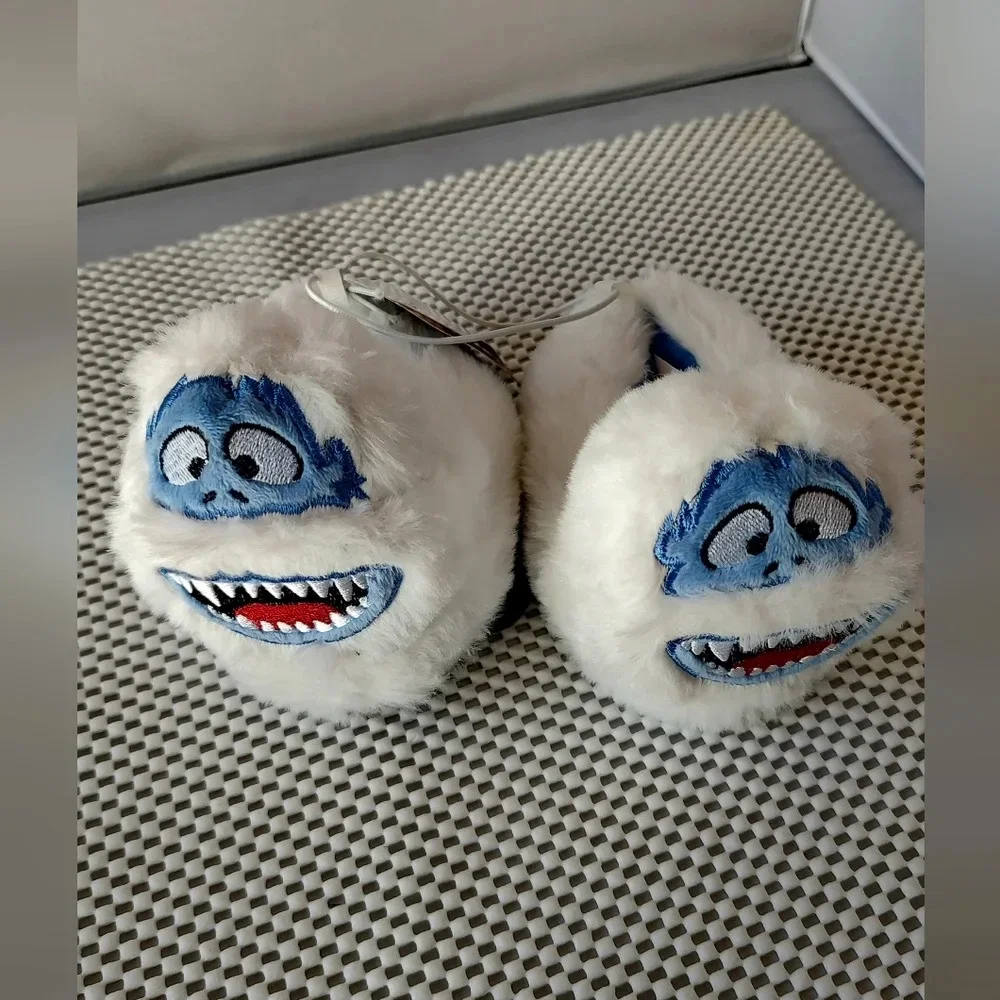 Toddler Yeti Snowman Slippers NWT